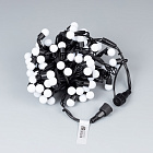 Светодиодная гирлянда ARD-BALL-CLASSIC-D17.5-10000-BLACK-100LED WARM (230V, 7W) (Ardecoled, IP65) Lednikoff