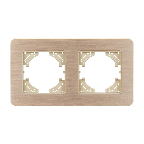 Рамка алюминиевая FRM-AKIRY-AL-2-GD (Arlight, -) Lednikoff