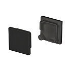 Заглушка SL-KANT-H16 SQUARE BLACK глухая (Arlight, Пластик) Lednikoff