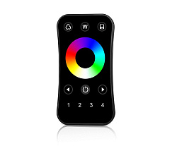 INTELLIGENT ARLIGHT Пульт SMART-801-52-4G-1SC-RGBW Black (3V, 2.4G) (IARL, IP20 Пластик, 5 лет)