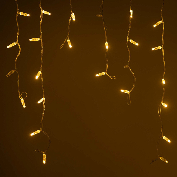 Светодиодная гирлянда ARD-EDGE-CLASSIC-2400x600-CLEAR-88LED-MILK-FLASH Warm/Warm (230V, 6W) (Ardecoled, IP65) Lednikoff