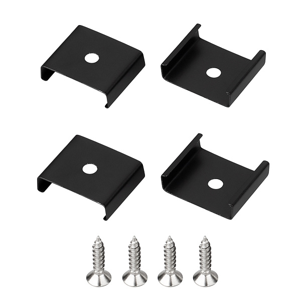 Держатель SL-MINI-15 BLACK (Arlight, Металл) Lednikoff