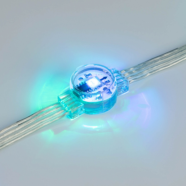 Модуль управляемый DMX-B1-D20 12V RGB (0.3W, IP68, 120 deg) (Arlight, Пластик, 3 года) Lednikoff