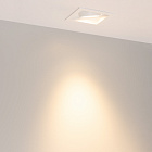 Светильник MS-VORTEX-BUILT-S117x117-20W Warm3000 (WH-WH, 40 deg, 230V) (Arlight, IP20 Металл, 5 лет) Lednikoff