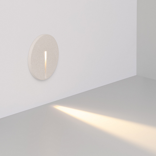 Светильник LT-TIE-R120-3W Warm3000 (WH, 25x45 deg, 230V) (Arlight, IP65 Бетон, 3 года) Lednikoff