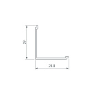 Экран SL-KANT-H30-3000 SQUARE OPAL (Arlight, Пластик) Lednikoff
