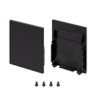 Заглушка SL-LINE-4050-3L-LOW BLACK глухая (Arlight, Пластик) Lednikoff