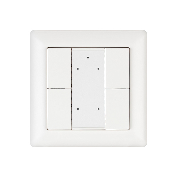 Панель Knob SR-KN9550K4-UP White (KNX, DIM) (Arlight, IP20 Пластик, 3 года) Lednikoff