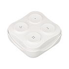 INTELLIGENT ARLIGHT Панель TUYA-228-4-RF-WH-SUF (kinetic, 433MHz) (IARL, IP20 Пластик, 3 года) Lednikoff