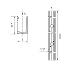 Профиль ARL-MOONLIGHT-1206-1000 ANOD (Arlight, Алюминий)