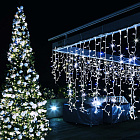 Светодиодная гирлянда ARD-EDGE-CLASSIC-2400x600-BLACK-88LED-STD BLUE (230V, 6W) (Ardecoled, IP65) Lednikoff