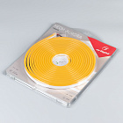 Светодиодная лента герметичная AURORA-PS-A120-12x6mm 24V Amber (10 W/m, IP65, 2835, 5m) (Arlight, Силикон, 2 года)