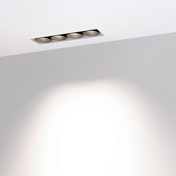 Светильник MS-ORIENT-BUILT-TRIMLESS-TC-S38x127-10W Day4000 (WH-BK, 30 deg, 230V) (Arlight, IP20 Металл, 5 лет) Lednikoff