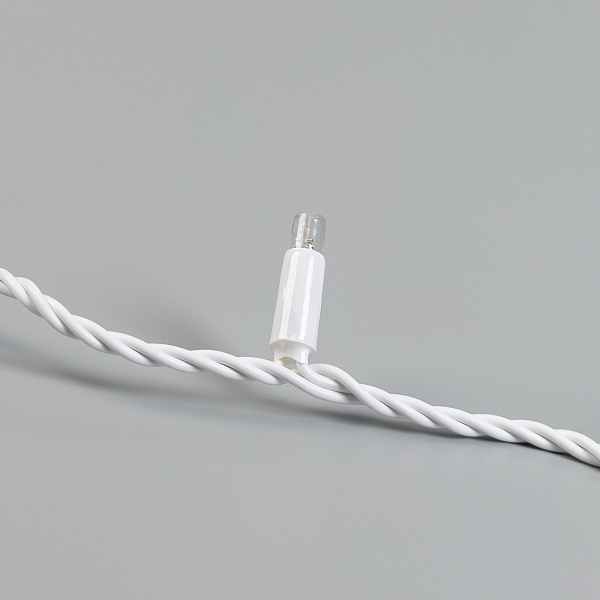 Светодиодная гирлянда ARD-STRING-CLASSIC-10000-WHITE-100LED-STD WARM (230V, 7W) (Ardecoled, IP65) Lednikoff