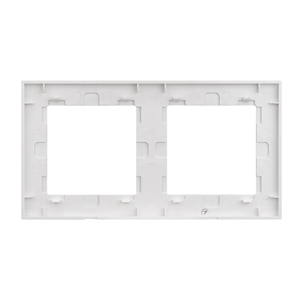 Рамка стеклянная FRM-GLARE-GS-2-WH (Arlight, -) Lednikoff