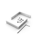 Соединитель профиля SL-LINIA45-FANTOM-L90 Set (Arlight, Металл) Lednikoff