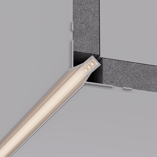 Профиль DECORE-S6-EXT-V-COMFORT-2000 ANOD внешний (Arlight, Алюминий) Lednikoff