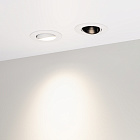 Светильник MS-FORECAST-BUILT-TURN-R82-8W Day4000 (WH-BK, 32 deg, 230V) (Arlight, IP20 Металл, 5 лет) Lednikoff