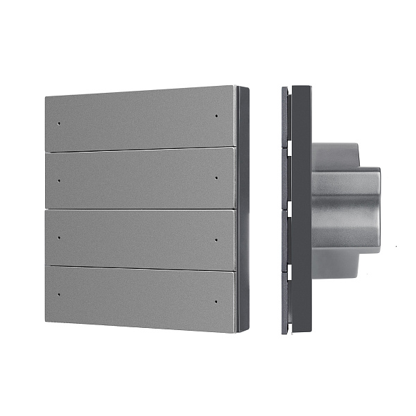INTELLIGENT ARLIGHT Кнопочная панель SMART-ZB-801-22-1G-8SC-MULTI-IN Grey (230V) (IARL, IP20 Пластик, 5 лет) Lednikoff
