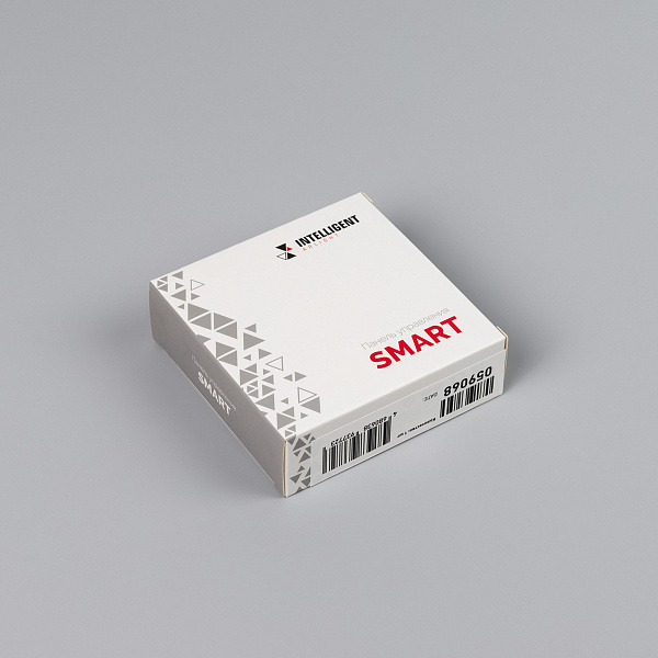 INTELLIGENT ARLIGHT Кнопочная панель SMART-RF-801-22-1G-DIM-SUF Black (3V, 2.4G) (IARL, IP20 Пластик, 5 лет) Lednikoff