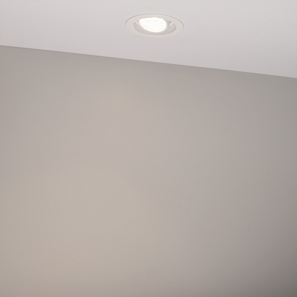 Светильник MS-VORTEX-BUILT-R90-12W Day4000 (WH-WH, 20 deg, 230V) (Arlight, IP20 Металл, 5 лет) Lednikoff