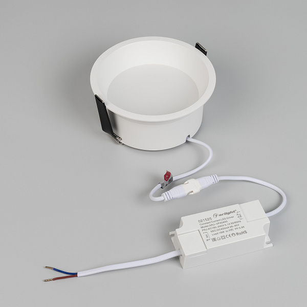 Светильник MS-BREEZE-BUILT-R125-16W Day4000 (WH, 90 deg, 230V) (Arlight, IP20 Металл, 5 лет) Lednikoff