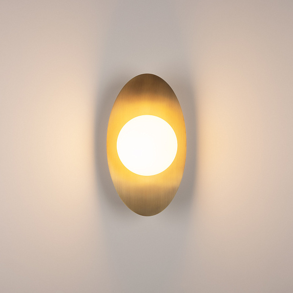Светильник SP-PERLEN-WALL-L350-6W Warm3200-MIX (BR, 150 deg, 230V, TOUCH-DIM) (Arlight, IP20 Металл, 5 лет)