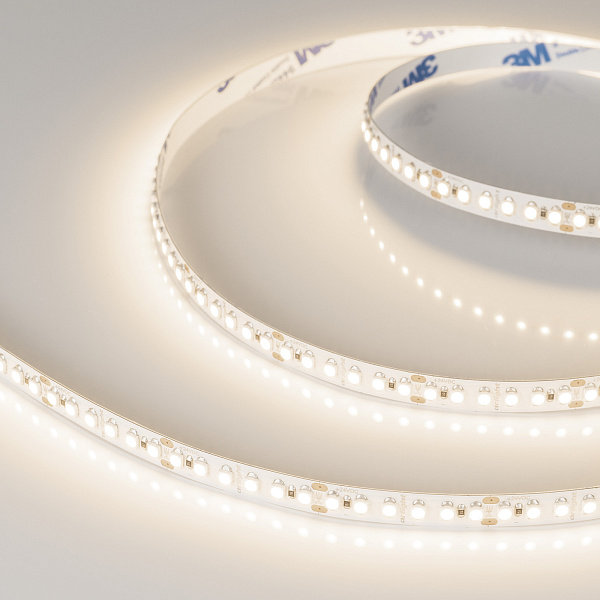 Светодиодная лента RT-A180-8mm 24V Day4000 (14.4 W/m, IP20, 3528, 5m) (Arlight, Открытый) Lednikoff
