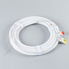 Светодиодная лента герметичная MOONLIGHT-TOP-S-M560-D13mm 24V Warm2700 (13 W/m, IP65, 5m, wire x1, трос) (Arlight, Вывод кабеля прямой) Lednikoff