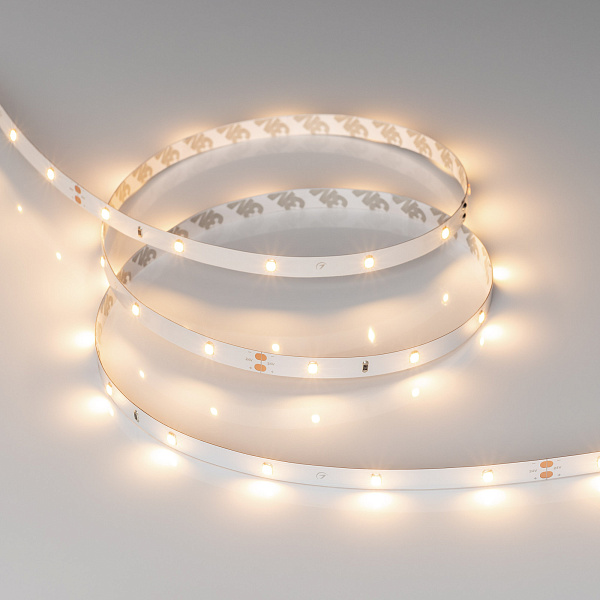 Светодиодная лента RT-A30-8mm 24V Warm3000 (2.9 W/m, IP20, 2835, 5m) (Arlight, -) Lednikoff