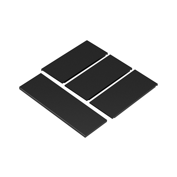 INTELLIGENT ARLIGHT Накладка панели KNX-23-4G-SUF Black (Backlightless) (IARL, IP20 Металл, 2 года) Lednikoff