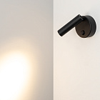 Светильник SP-BED-R90-3W Warm3000 (BK, 20 deg, 230V) (Arlight, IP20 Металл, 3 года) Lednikoff