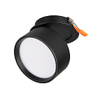 Светильник LGD-POT-BUILT-R85-12W Warm3000 (BK, 100 deg, 230V) (Arlight, IP44 Металл, 5 лет) Lednikoff