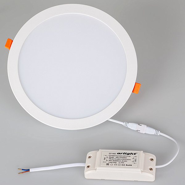 Светильник DL-BL225-24W White (Arlight, IP40 Металл, 3 года) Lednikoff