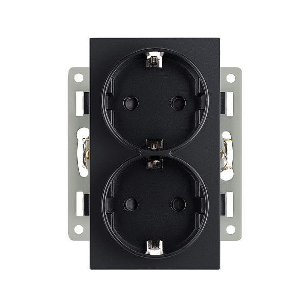 Механизм электрической розетки SCT-MEUD-PL-BK (250V, 16A) (Arlight, -) Lednikoff