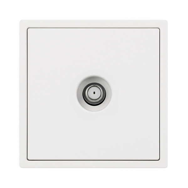 ARL NOBE Розетка спутник софт-тач белый кварц SCT-MST1-SFPL-WH (SAT) (Arlight, -) Lednikoff