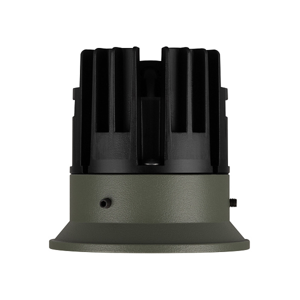 Светильник безрамочный DL-INTRAL-R63-8W Warm3000 (Серо-зеленый RAL7009, 50 deg, 230V) (Arlight, IP20 Металл, 5 лет) Lednikoff
