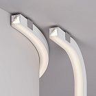 Силиконовый профиль WPH-FLEX-1616-TWIST-S11-20m WHITE (Arlight, Силикон) Lednikoff