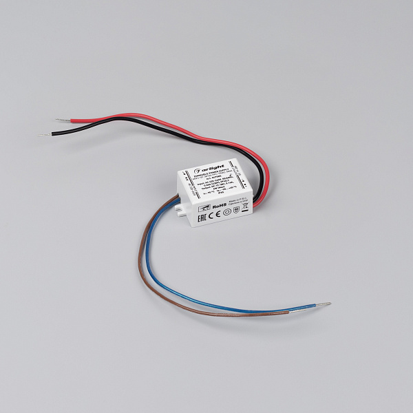 Блок питания ARPJ-SP-38160-PFC-TRIAC-MINI (6W, 19-38V, 160mA) (Arlight, IP65 Пластик, 5 лет) Lednikoff