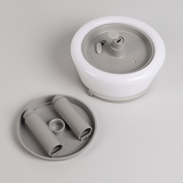 Светильник настольный SP-TRAFO-1.5W Warm2700 (Серый, 120 deg, 5V) (Arlight, IP54 Пластик, 2 года) Lednikoff