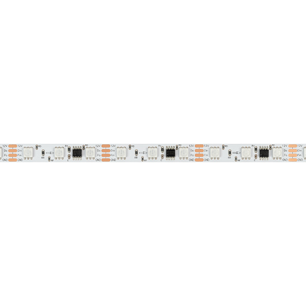 Светодиодная лента SPI-B60-10mm 12V RGB-PX3-BPT (12 W/m, IP20, 5060, 5m) (Arlight, бегущий огонь) Lednikoff