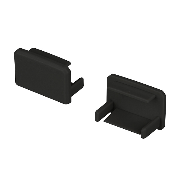 Заглушка SILER BLACK глухая (Arlight, Пластик) Lednikoff