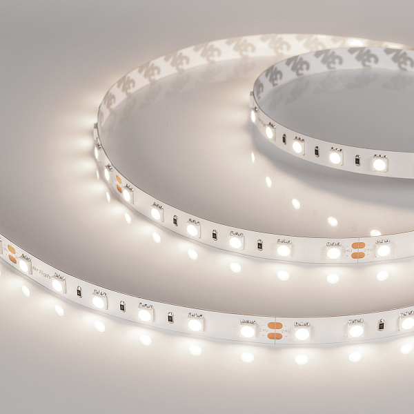 Светодиодная лента RT-B60-10mm 24V Day4000 (14.4 W/m, IP20, 5m) (Arlight, Открытый) Lednikoff