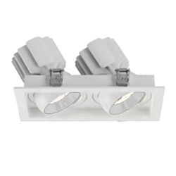 Светильник MS-VORTEX-BUILT-S210x117-2x20W Warm3000 (WH-WH, 40 deg, 230V) (Arlight, IP20 Металл, 5 лет)