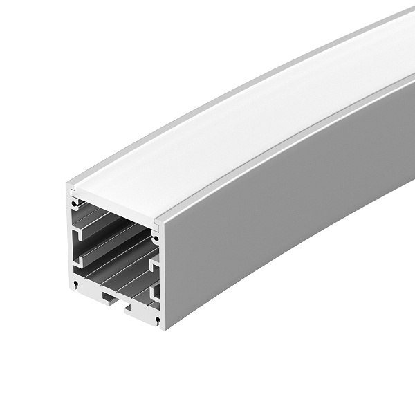Профиль SL-ARC-3535-D1500-A45 SILVER (590мм, дуга 1 из 8) (Arlight, Алюминий) Lednikoff