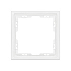 Рамка пластиковая FRM-NOBE-SFPL-1-WH (Arlight, Белый кварц) Lednikoff