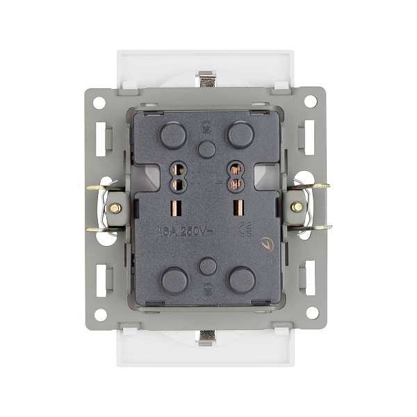 Механизм электрической розетки SCT-MEUD-PL-GR (250V, 16A) (Arlight, -) Lednikoff