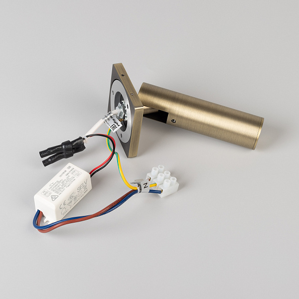 Светильник SP-READER-NB-S60x60-3W Warm2700 (BR, 20 deg, 230V) (Arlight, IP20 Металл, 3 года) Lednikoff