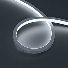 Светодиодная лента герметичная MOONLIGHT-TOP-X320-13x12mm 24V White6500 (5 W/m, IP67, sauna, 5m, wire x1) (Arlight, Вывод вниз, 3 года)