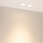 Светильник MS-VORTEX-BUILT-S210x117-2x20W Warm3000 (WH-WH, 40 deg, 230V) (Arlight, IP20 Металл, 5 лет) Lednikoff